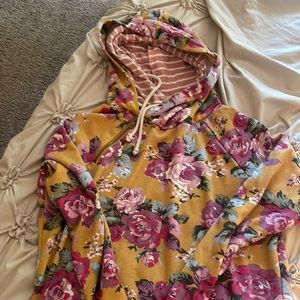 Ampersand Ave Double Hoodie-Large